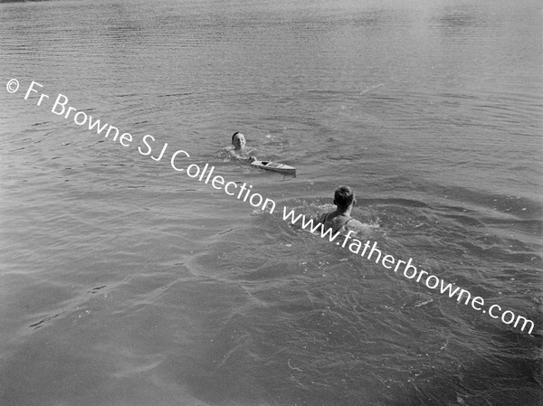 AT FRITTON DECOY JOHN & HUGH TAYLOR SWIMMIMG